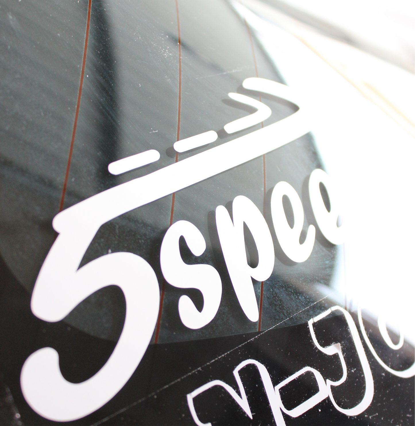 Sticker 5Speed Die-Cut