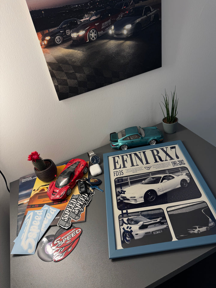 "RX7 FD" Poster