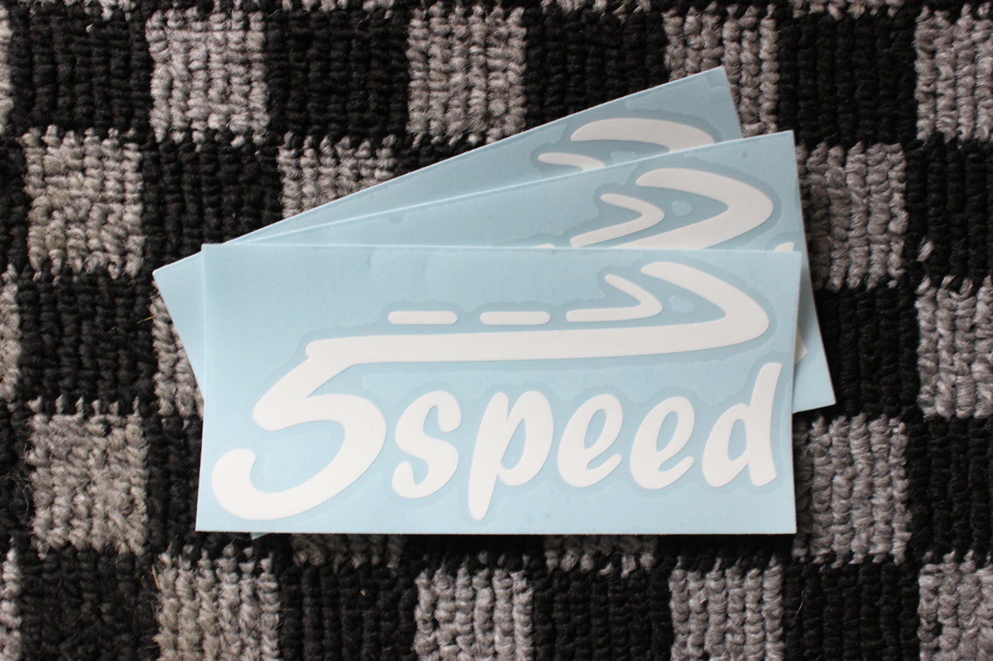 Sticker 5Speed Die-Cut