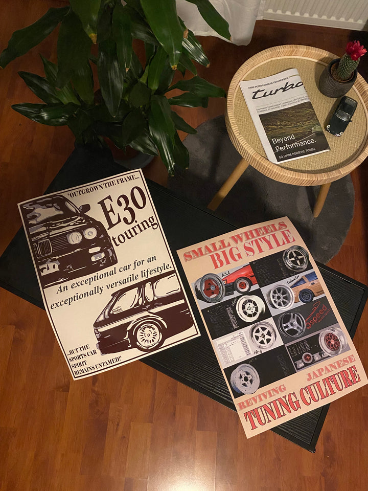 "SMALL WHEELS" Poster