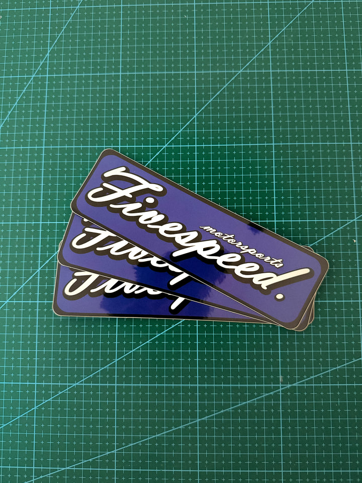 Sticker Fivespeed Retro