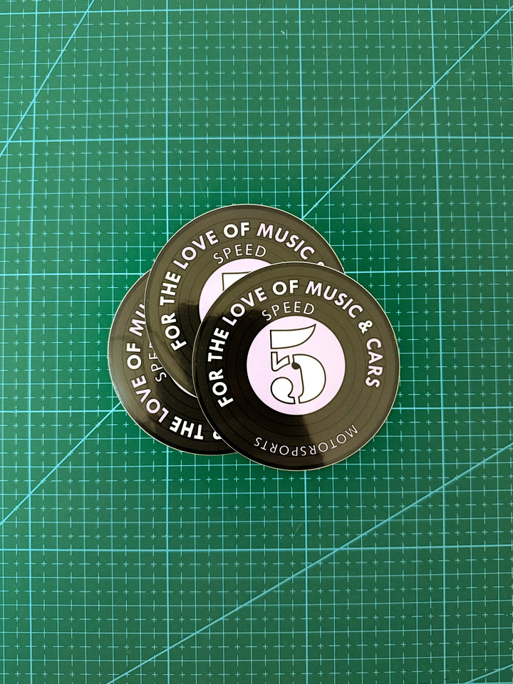 Sticker 5Speed Vinyl