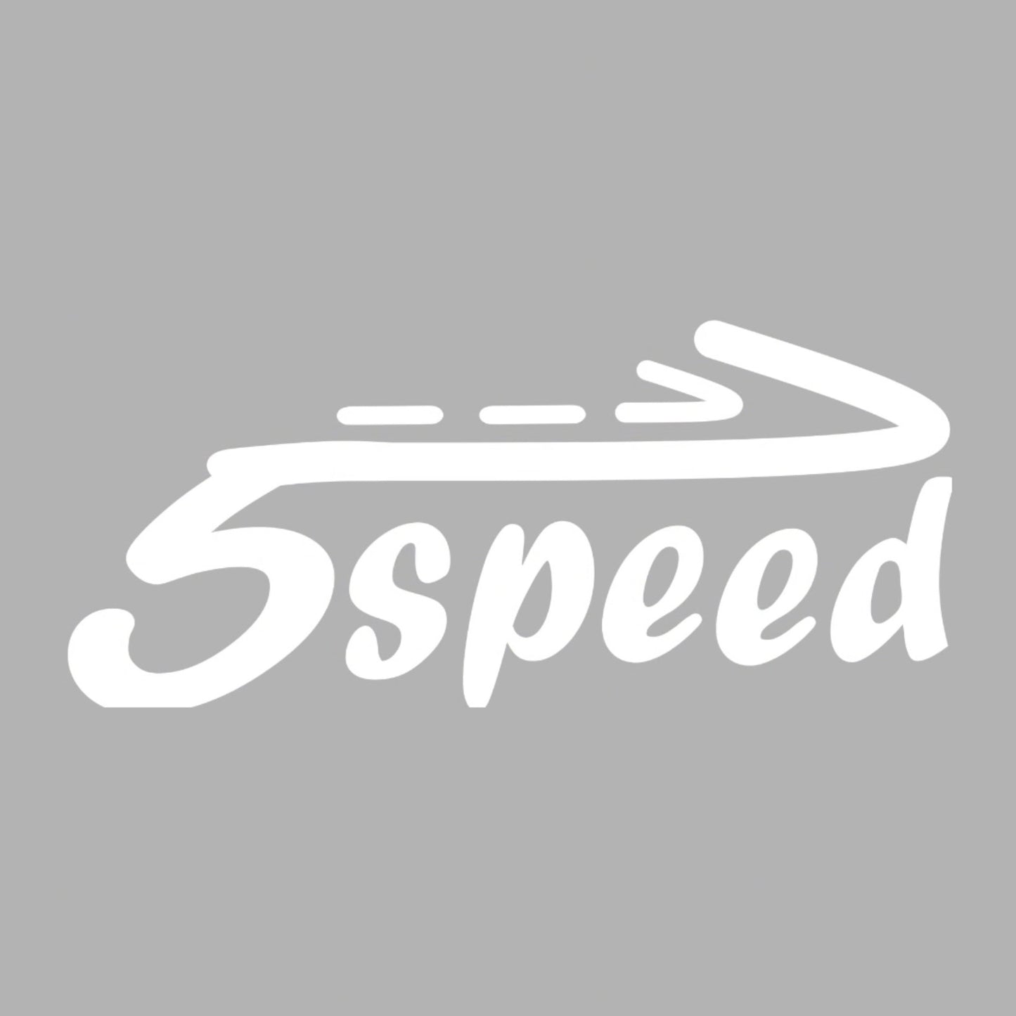 Sticker 5Speed Die-Cut