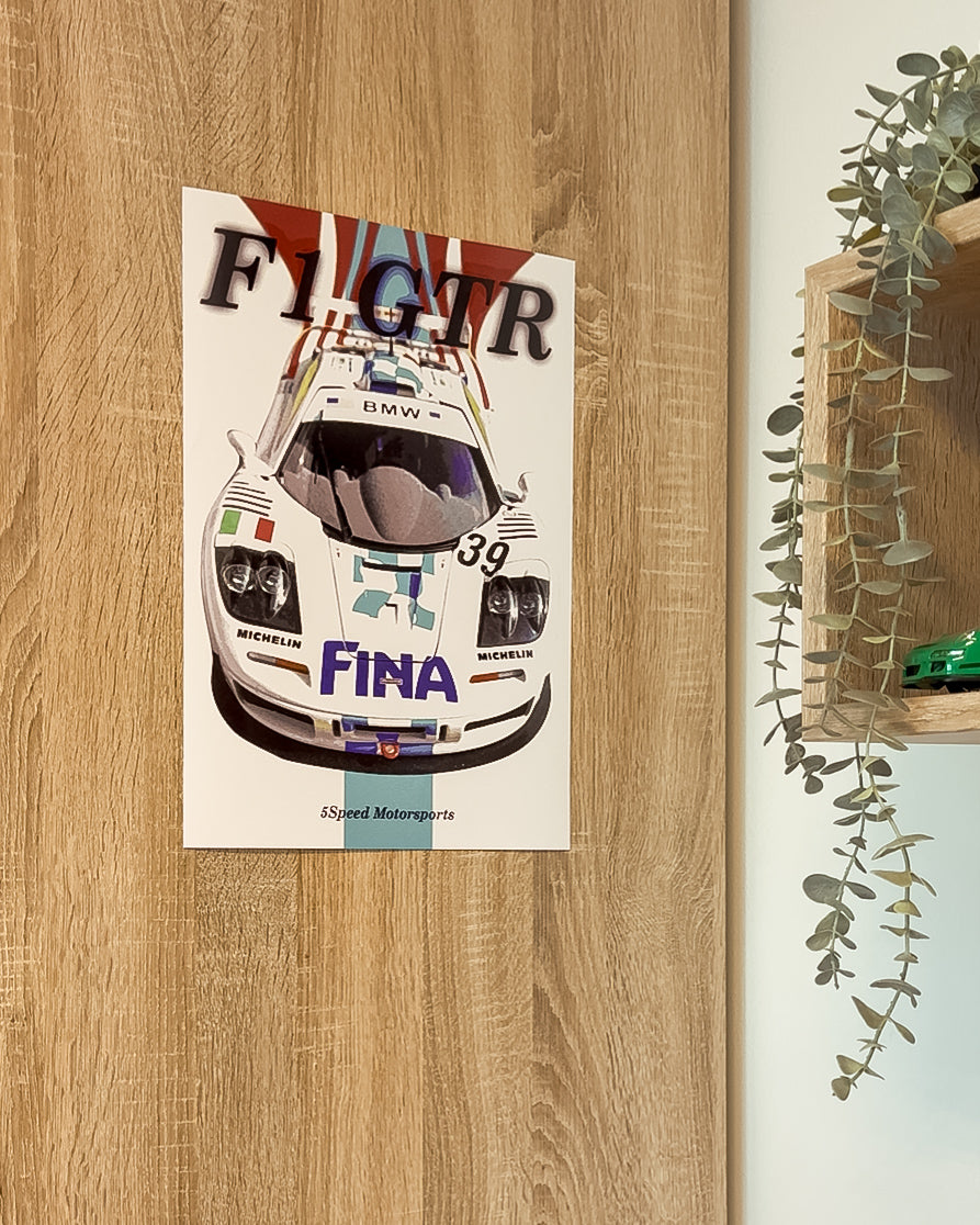 "F1 GTR" Poster