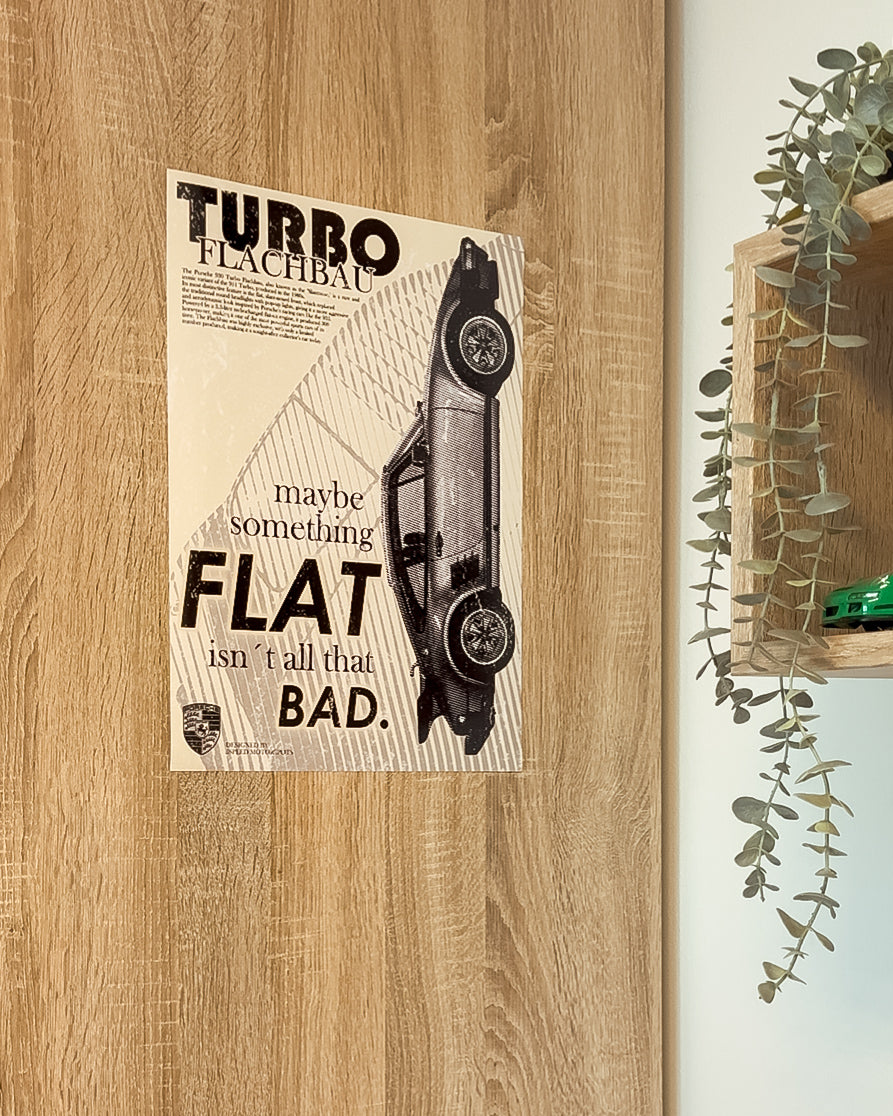 "FLATNOSE" poster